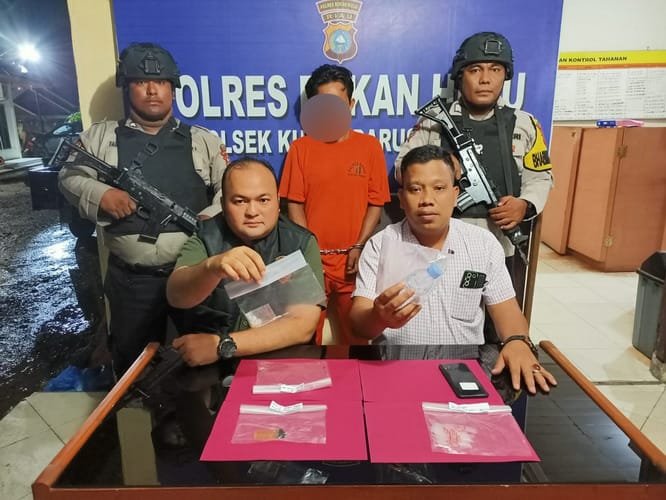 Bandar Sabu Keok, Bukti Komitmen Personil Polsek Kuntodarussalam Wujudkan Harkambtibmas Jelang Pemil